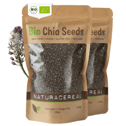 Bio Chia Samen 2kg Familien-Vorrat von Naturacereal aus Paraguay