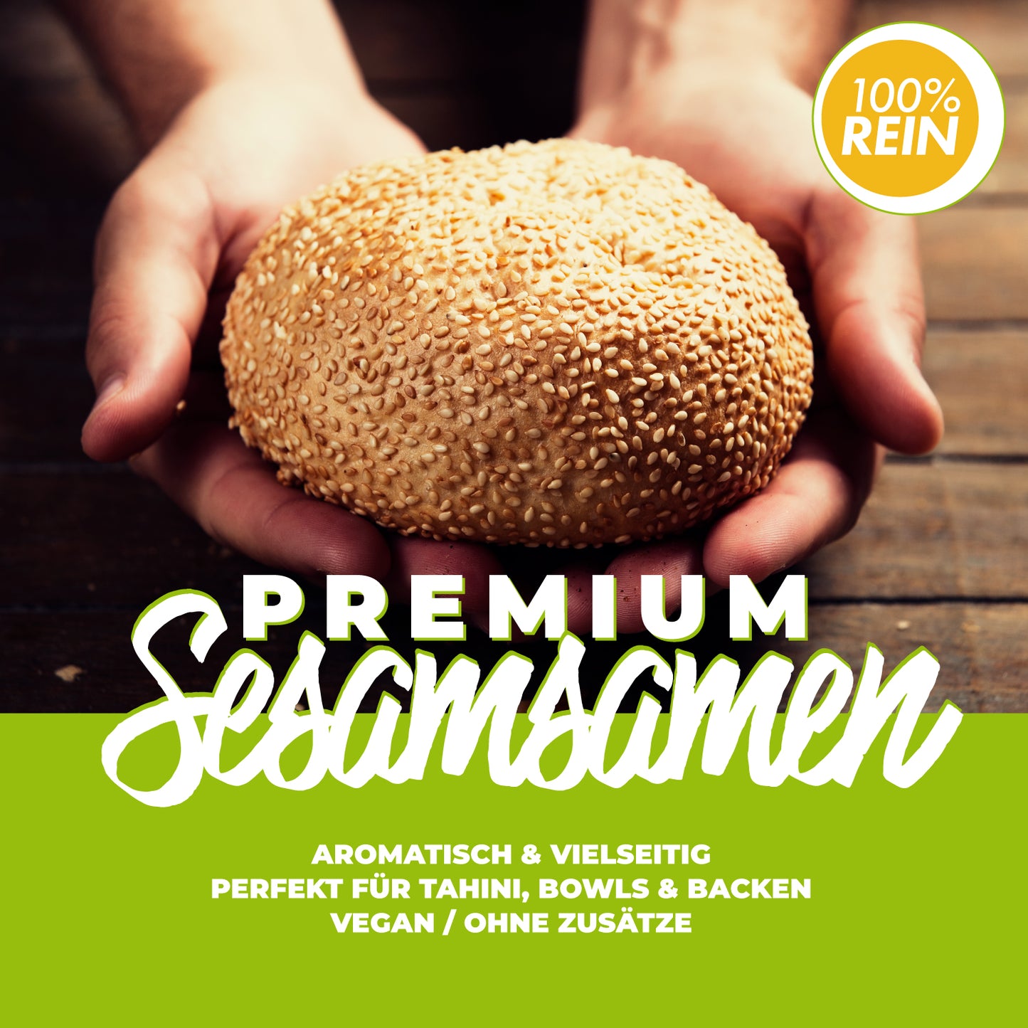 Sesam natur 500g – wiederverschließbare Verpackung von Naturacereal